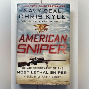EUC Chris Kyle American Sniper Hard Back Book